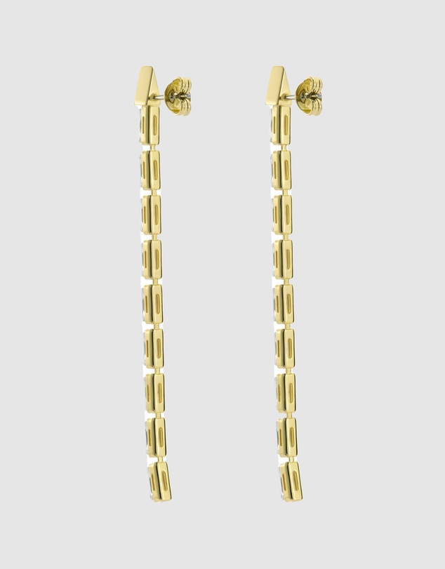 Ted Baker - Isalie Crystal Baguette Slinky Drop Earrings