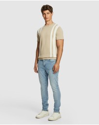 yd. - Teddy Stripe Knitted Tee