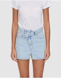 Thrills - Kai Wrap Mid Rise Shorts