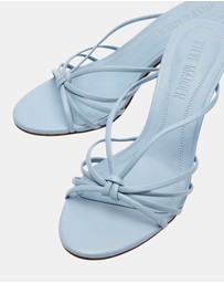 Steve Madden - Edna Blue Leather Heels