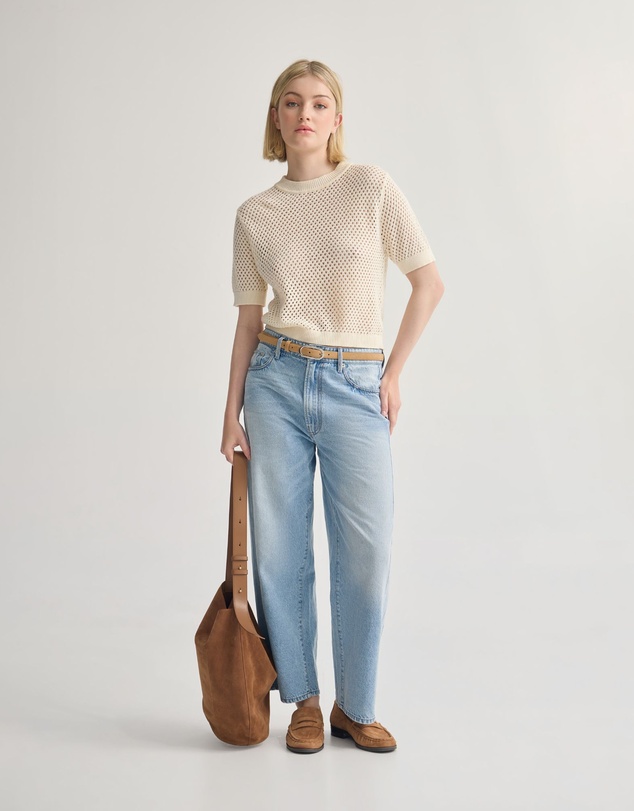Oxford - Luna Cotton Knit Top