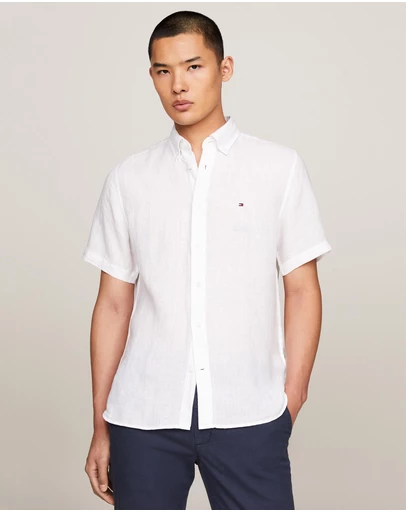 Tommy Hilfiger - Washed Pure Linen Shirt
