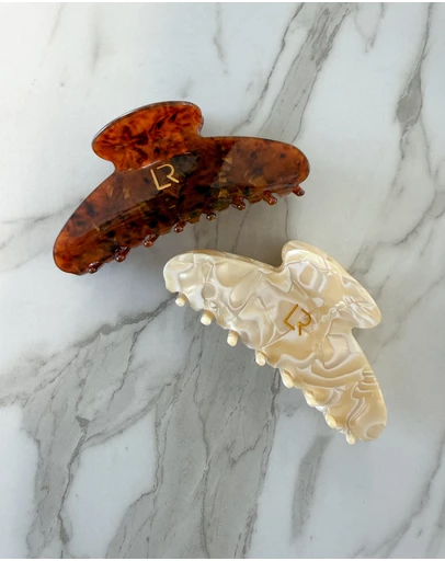Luna Rae - Signature Hair Claw Set - Two Tone Duo