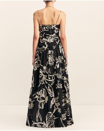 Shona Joy - Lila Double Strap Tiered Maxi Dress