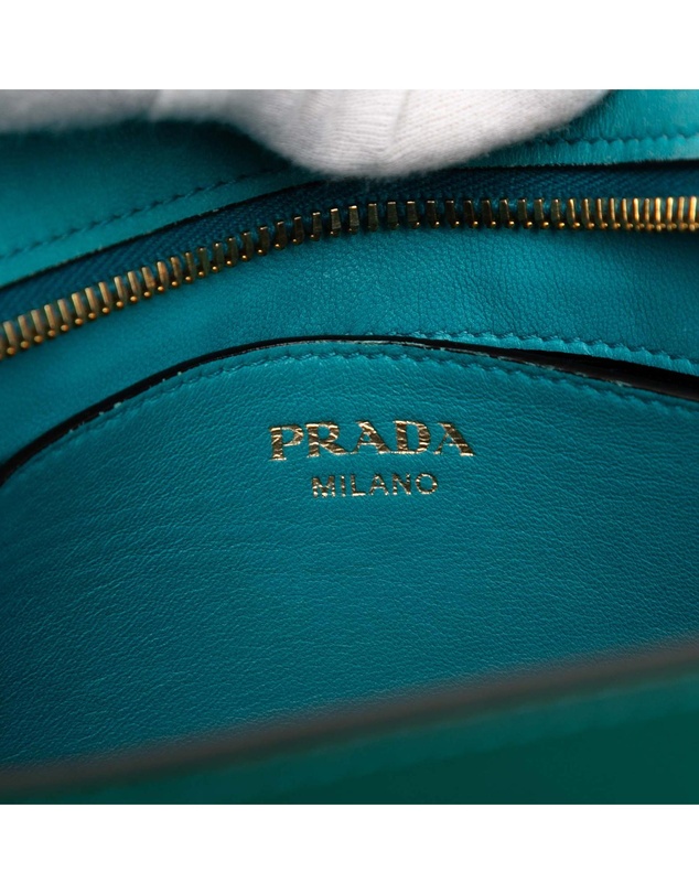 Pre-Loved by Azura Reborn - Pre-Loved Bicolor Saffiano Vernice Esplanade Crossbody