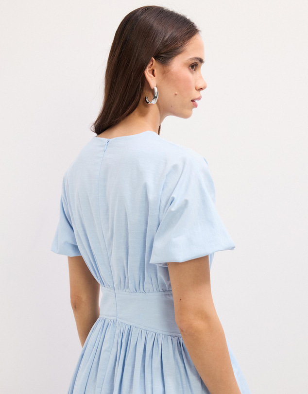 The Fated - Gallery Waisted Midi Dress