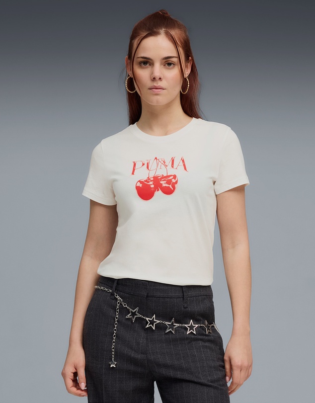 Puma - Graphic Cherry Tee - Women