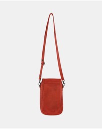 Pierre Cardin - Pierre Cardin Leather Woven Ladies Phone Bag