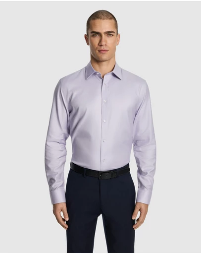 yd. - Maximum Two Ply Cotton Premium Slim Dress Shirt