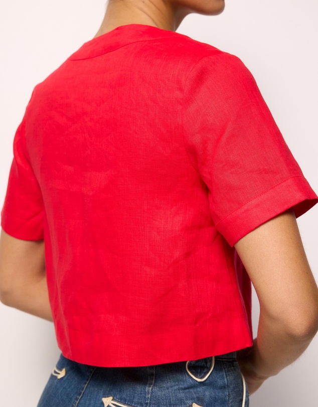 AERE - Selah Linen Top
