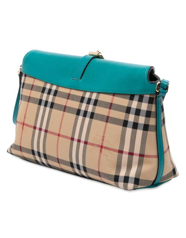 Pre-Loved by Azura Reborn - Pre-Loved Haymarket Check Coated Canvas Leah Crossbody