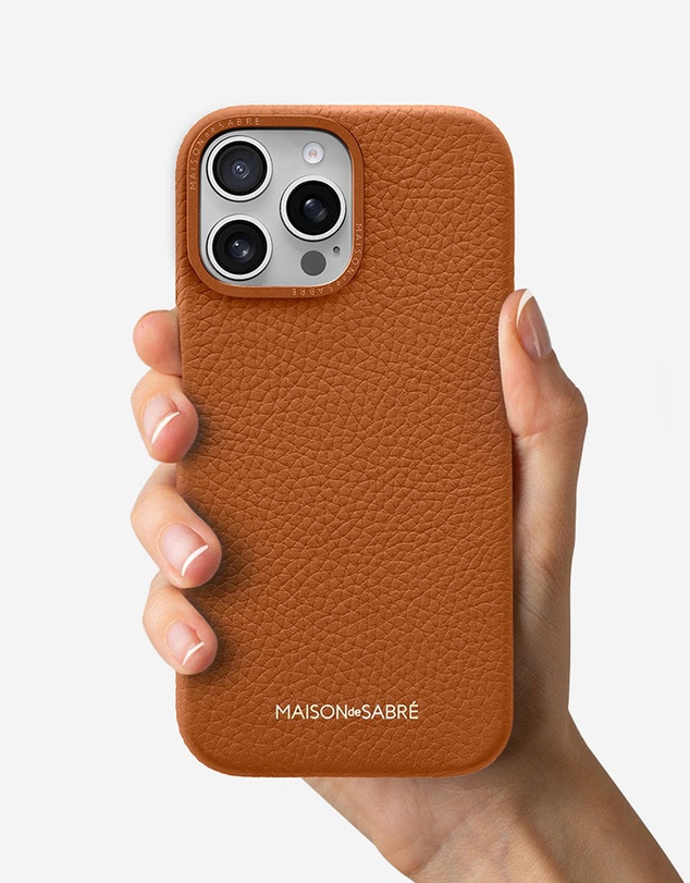 Maison De Sabre - Leather Phone Case (iPhone 16 Pro)