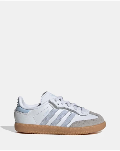 adidas Originals - Samba OG Comfort Closure Elastic Lace Shoes - Babies