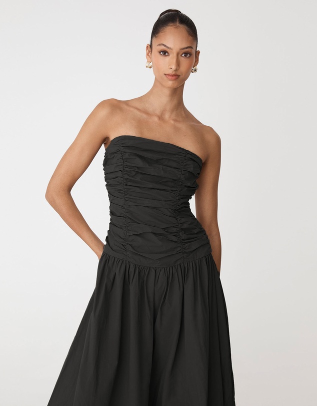 Forcast - Cathy Cotton Modal Midi Dress
