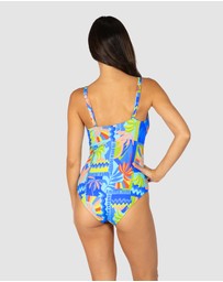 Baku Swimwear - Grenada D-E Cup Ring Front One Piece Swimsuit
