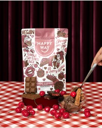 Happy Way - Choc Cherry Vegan Protein Powder 500g