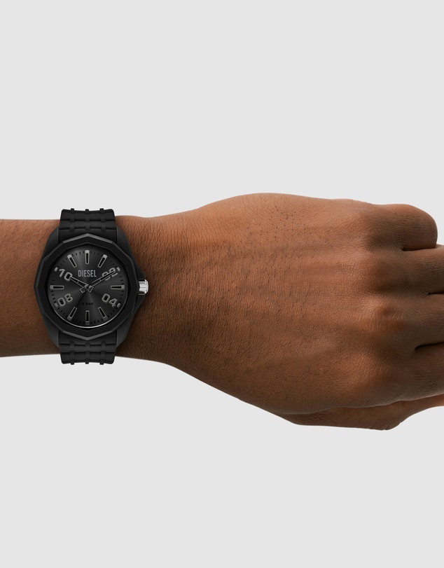 Diesel - Stinger 3-Hand Black Analogue Watch