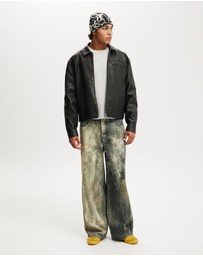 Cotton On - Cropped Fit Textured Long Sleeve