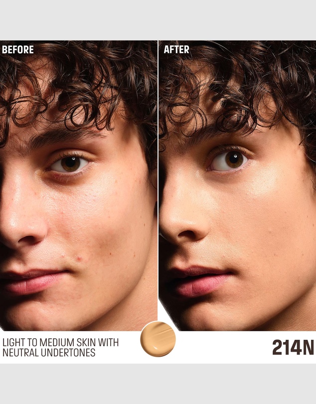 MAKE UP FOR EVER - HD Skin Perfecting & Balancing Foundation 214N