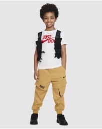 Nike - Split Swoosh Logo Tee - Kids