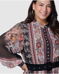 Something 4 Olivia - Evie Maxi Shirt Dress