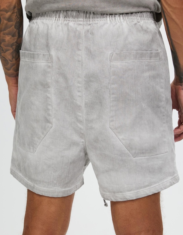 Surrounded By Ghosts - The Kyanite Denim Drawstring Shorts