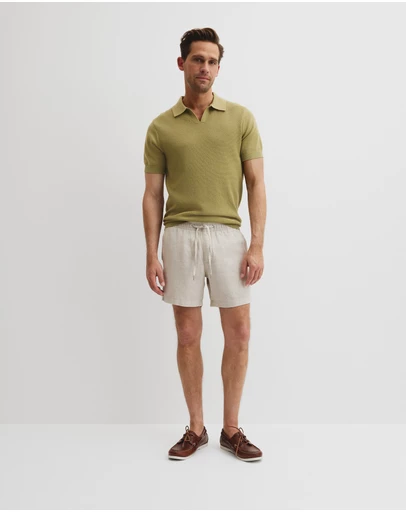 Country Road - Australian Cotton Textured Knit Polo