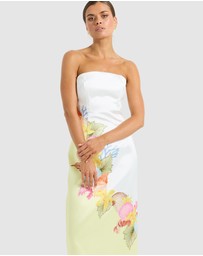 Pasduchas - Cove Strapless Midi Dress