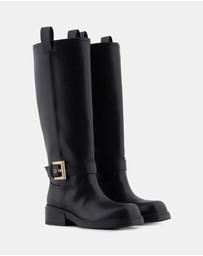 Armani Exchange - Mara Over-the-Knee Boots - Women's