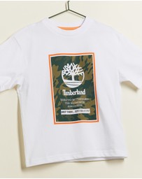 Timberland - Short Sleeves Tee-Shirt - Kids-Teens