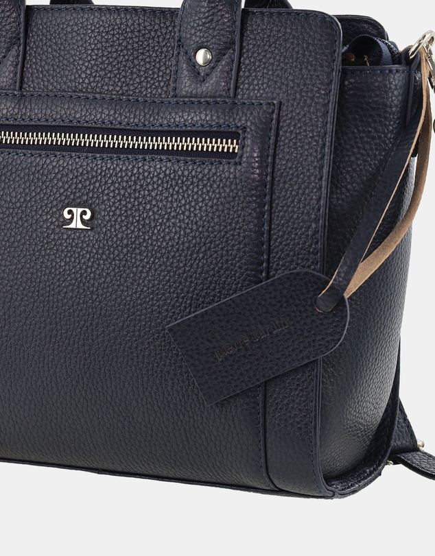 Pierre Cardin - Pierre Cardin Ladies Leather Mini Tote Crossbody Bag