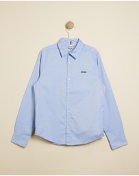 BOSS - Long Sleeved Shirt - Kids-Teens
