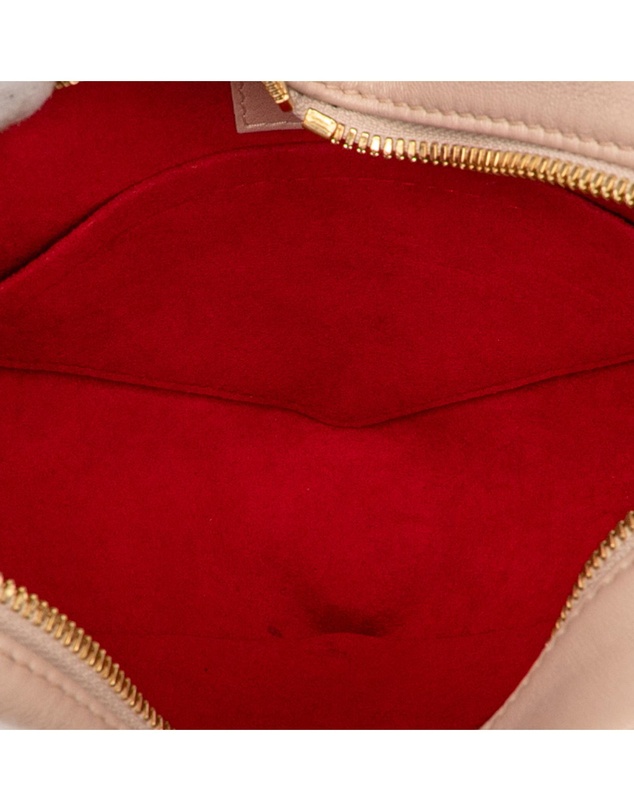 Pre-Loved by Azura Reborn - Pre-Loved Monogram Embossed Lambskin Fall In Love Sac Coeur