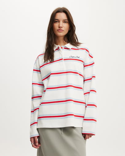 CAPE COD  BLUE RED STRIPE