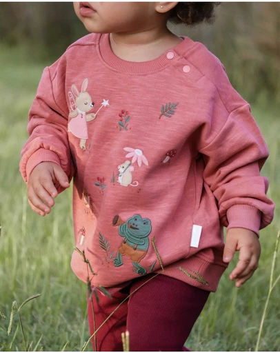 Purebaby - Embroidered Windcheater -Kids-Babies