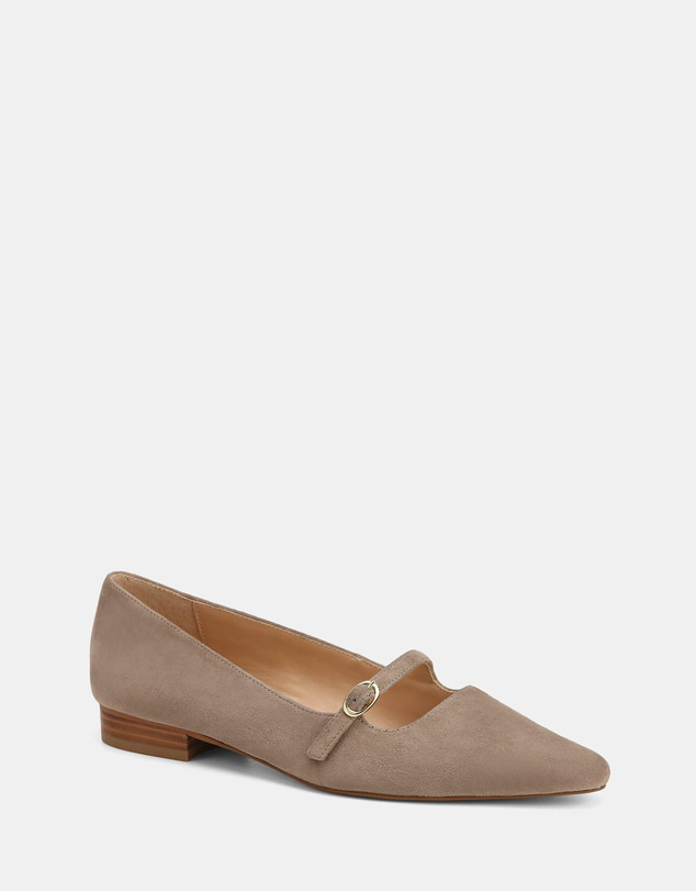 Wittner - Carina Dress Flats Light Taupe Suede