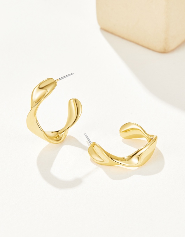 Mestige - Formation Earrings - 18K Gold Plated