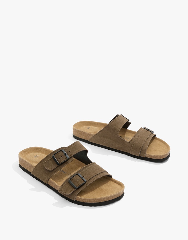 Country Road - Australian Made Suede Cork Slide