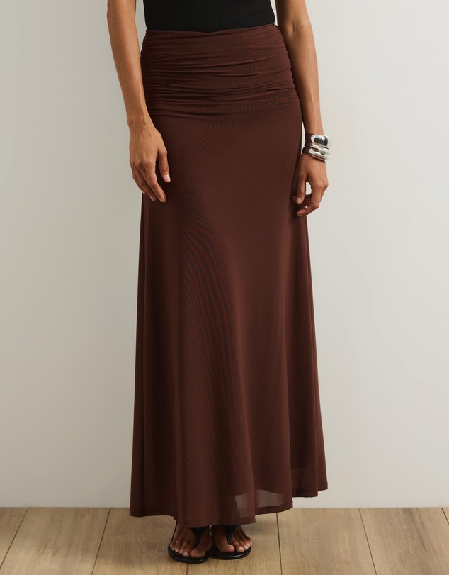 Atmos&Here - Mariana Gathered Maxi Skirt