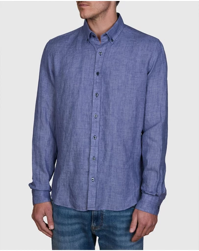 Abelard - Sorrento Linen Slim Fit Shirt