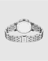 Fossil - Scarlette Silver Tone Analogue Watch