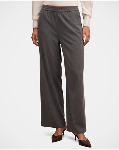 Grey Pinstripe