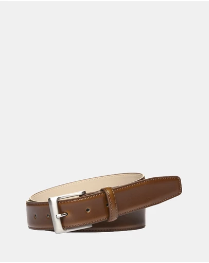 Buckle - Rogue Deluxe. Australian Made Classic Leather Belt. 35mm width.