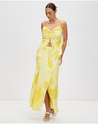 Third Form - Wild Flower Wrap Skirt
