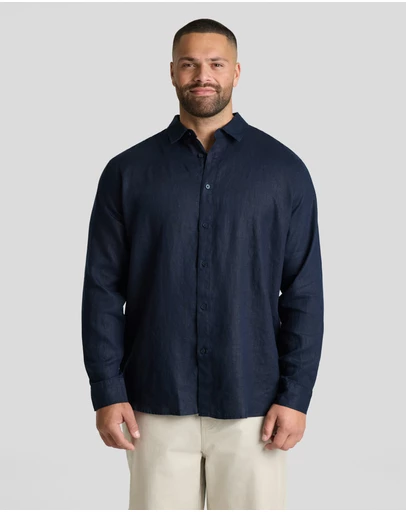 Johnny Bigg - Resort Relaxed Fit Linen Shirt