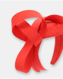 Morgan & Taylor - Mel Fascinator in Red
