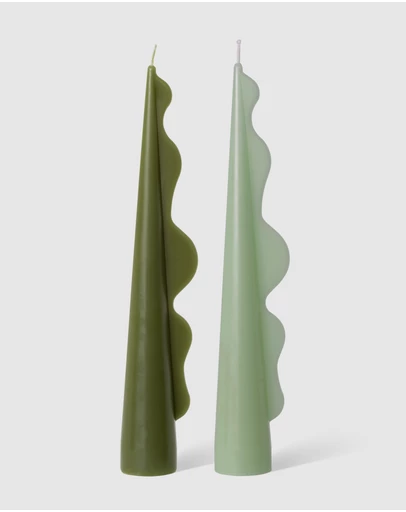 Black Blaze - Seaweed Pillar Candle