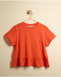 ARKET - Louise Peplum T-Shirt - Kids