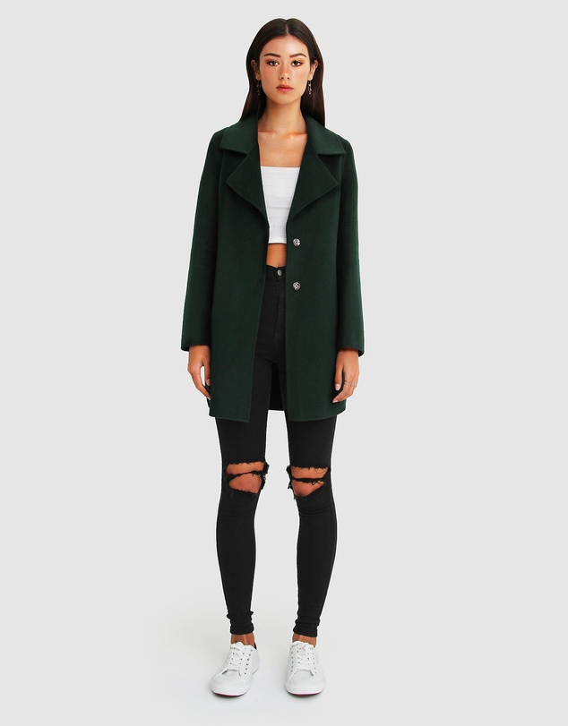 Belle & Bloom - Ex-Boyfriend Wool Blend Coat