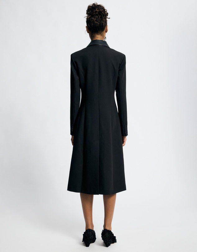 Lover - Salom Contrast Collar Suiting Coat